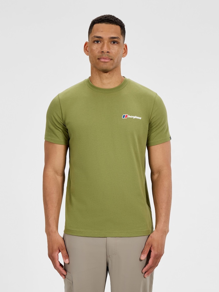 Berghaus Green Mens Class Logo T-Shirt - Image 1 of 5 Berghaus Green Mens Class Logo T-Shirt - Image 1 of 5