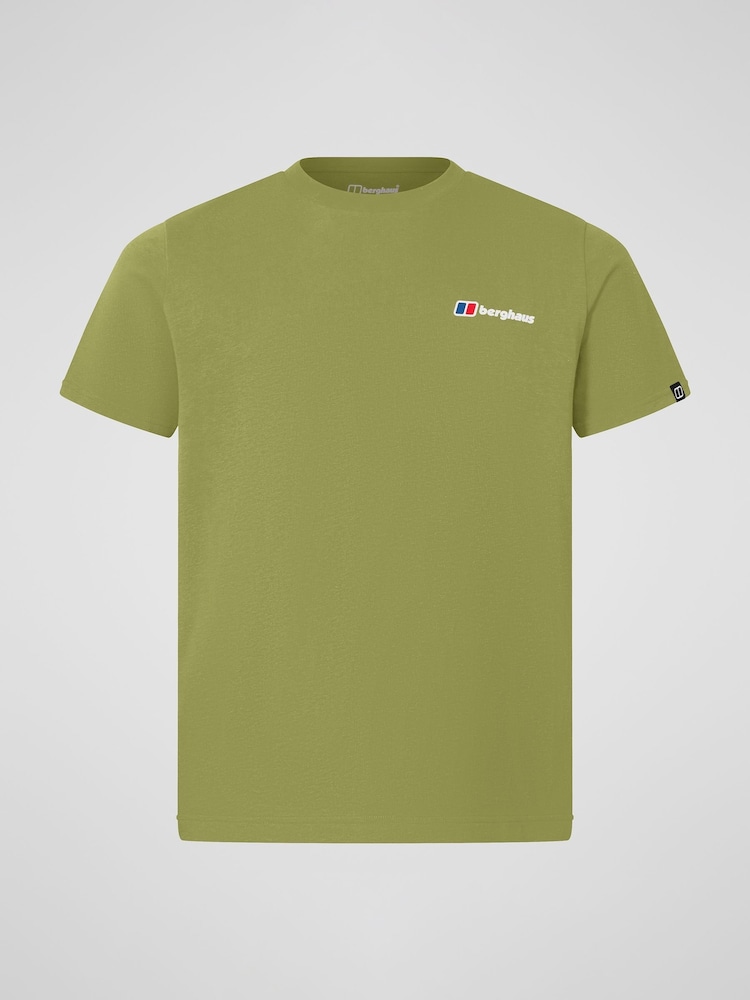 Berghaus Green Mens Class Logo T-Shirt - Image 5 of 5 Berghaus Green Mens Class Logo T-Shirt - Image 5 of 5