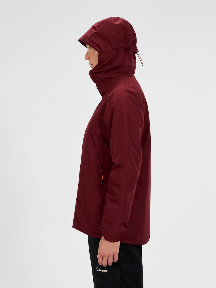 Berghaus Red Womens Deluge Pro 3.0 Insulated Jacket - Image 2 of 6 Berghaus Red Womens Deluge Pro 3.0 Insulated Jacket - Image 2 of 6