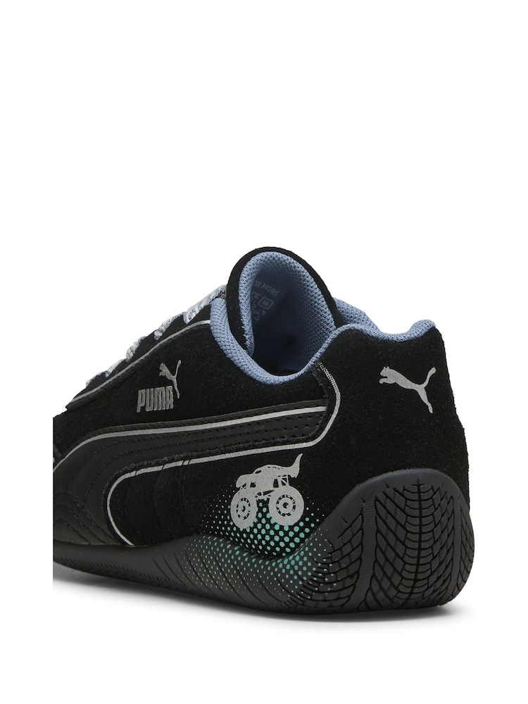 Puma Black Hot Wheels Monster Trucks Speedcat Sneakers - Image 6 of 6