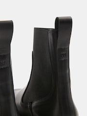 Whistles Black Elasticated Chelsea Boots - Image 4 of 4