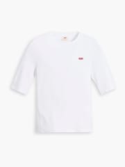 Levi's® White Luca Slim T-Shirt - Image 3 of 4