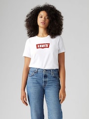 Levi's® White Graphic Iconic T-Shirt - Image 1 of 6