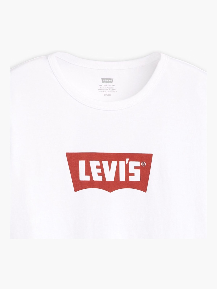 Levi's® White Graphic Iconic T-Shirt - Image 6 of 6