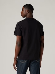 Levi's® Black Graphic Set-In Neck T-Shirt - Image 2 of 5