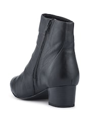 Pavers Black Everyday Leather Ankle Boots - Image 3 of 5