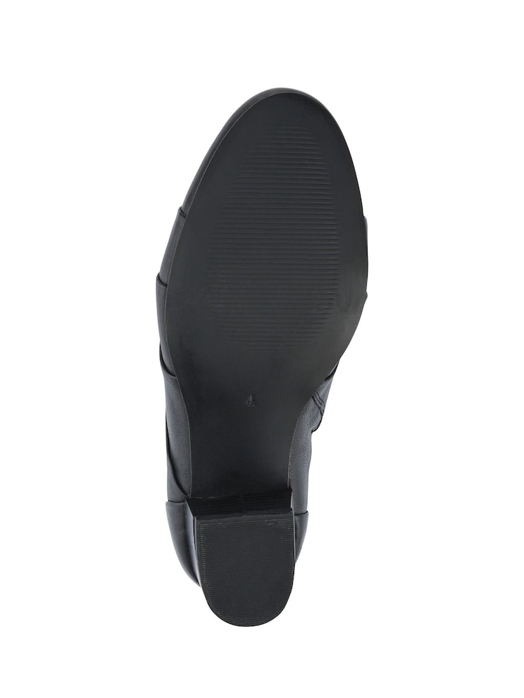 Pavers Black Everyday Leather Ankle Boots - Image 5 of 5 Pavers Black Everyday Leather Ankle Boots - Image 5 of 5