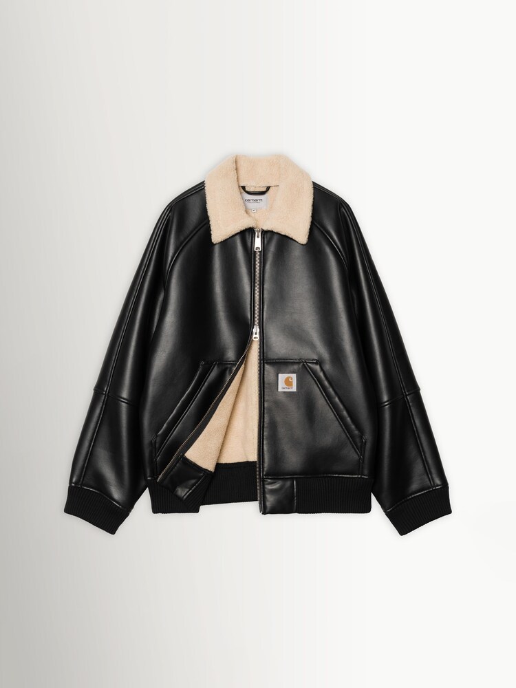 Carhartt WIP Black Shepton Jacket - Image 3 of 3 Carhartt WIP Black Shepton Jacket - Image 3 of 3