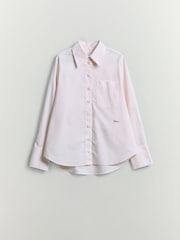 BHOEM Pink Embroidered Regular Fit Poplin Cotton Shirt - Image 6 of 6