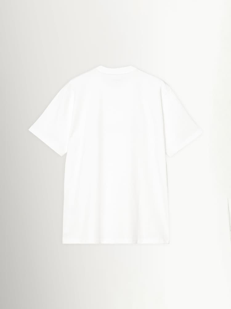 Carhartt WIP White Short Sleeve Script Graphic Logo T-Shirt - Image 2 of 2