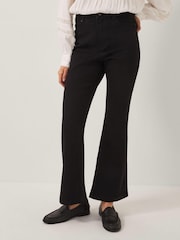 Monsoon Black Cassie Kick Flare Jeans - Image 3 of 4