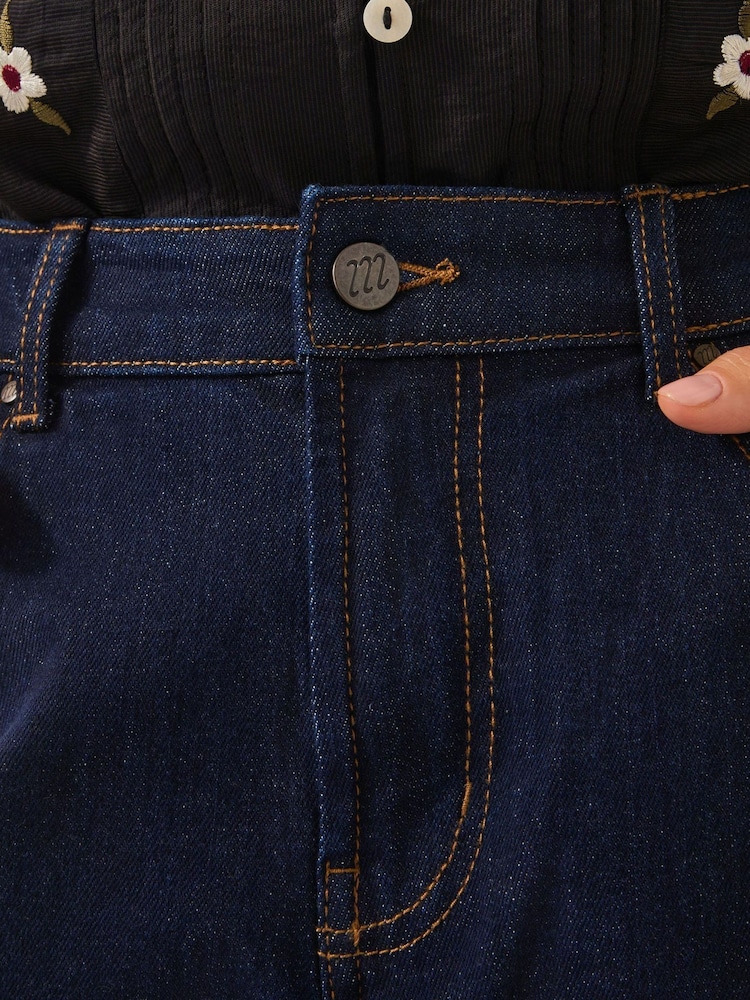 Monsoon Blue Dina Darted Barrel Jeans - Image 4 of 4 Monsoon Blue Dina Darted Barrel Jeans - Image 4 of 4