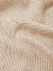 Monsoon Cream Fae Knitted Neckerchief - Image 2 of 2