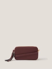 Monsoon Red Meg Tassel Crossbody Bag - Image 1 of 3