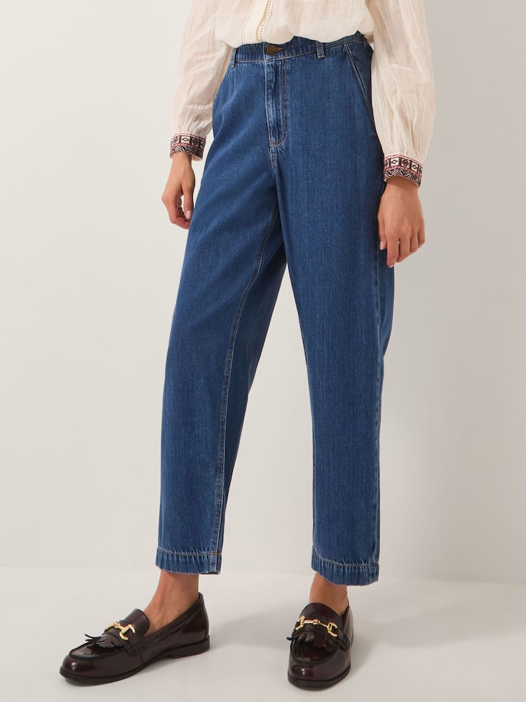 Monsoon Blue Novi Carrot Leg Jeans - Image 1 of 4 Monsoon Blue Novi Carrot Leg Jeans - Image 1 of 4