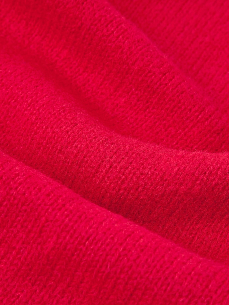 Monsoon Red Sarah Plain Knitted Neckerchief - Image 2 of 2