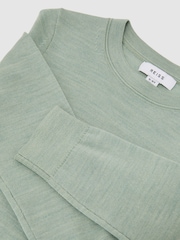 Reiss Light Sage Green Wessex Jumper - Image 1 of 4