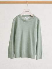 Reiss Light Sage Green Wessex Jumper - Image 3 of 4
