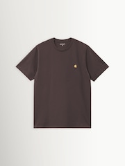 Carhartt WIP Brown Chase T-Shirt - Image 1 of 2