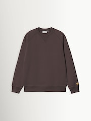 Carhartt WIP Brown Chase Sweatshirt - Image 1 of 2