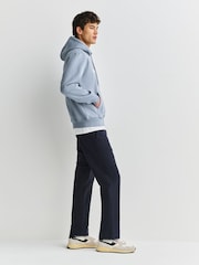 Carhartt WIP Grey Logo Script Hoodie - Image 3 of 9