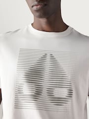 Moose Knuckles White Raydaze Graphic T-Shirt - Image 3 of 6