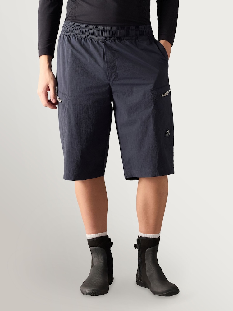 Moose Knuckles Blue Topflight Cargo Shorts - Image 1 of 7 Moose Knuckles Blue Topflight Cargo Shorts - Image 1 of 7
