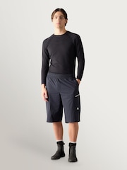 Moose Knuckles Blue Topflight Cargo Shorts - Image 2 of 7