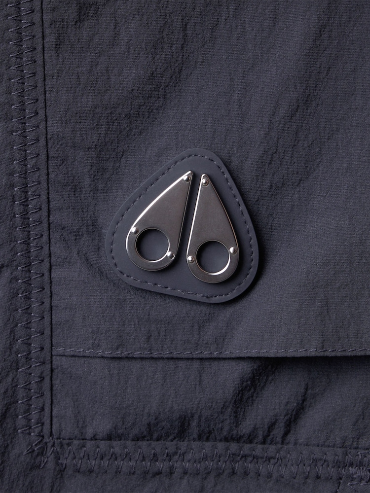 Moose Knuckles Blue Topflight Cargo Shorts - Image 7 of 7 Moose Knuckles Blue Topflight Cargo Shorts - Image 7 of 7