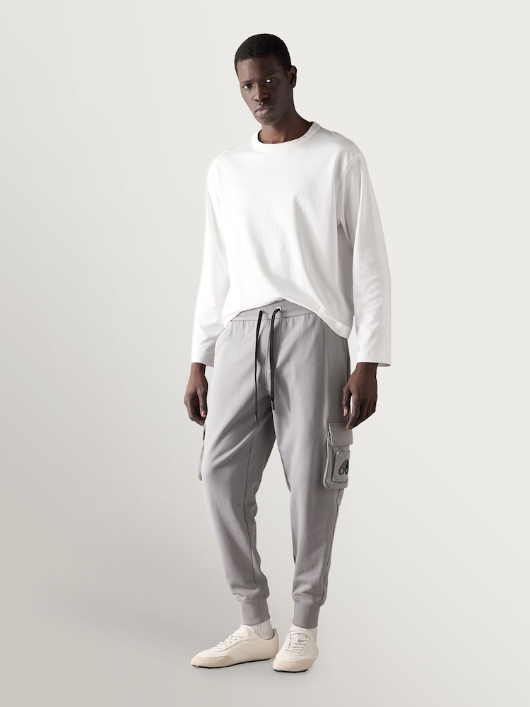 Moose Knuckles Grey Hartsfield Cargo Joggers - Image 1 of 6