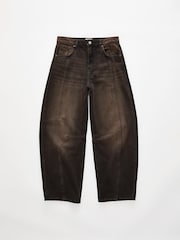 Cotton On Black Barrel Jeans - Image 7 of 8