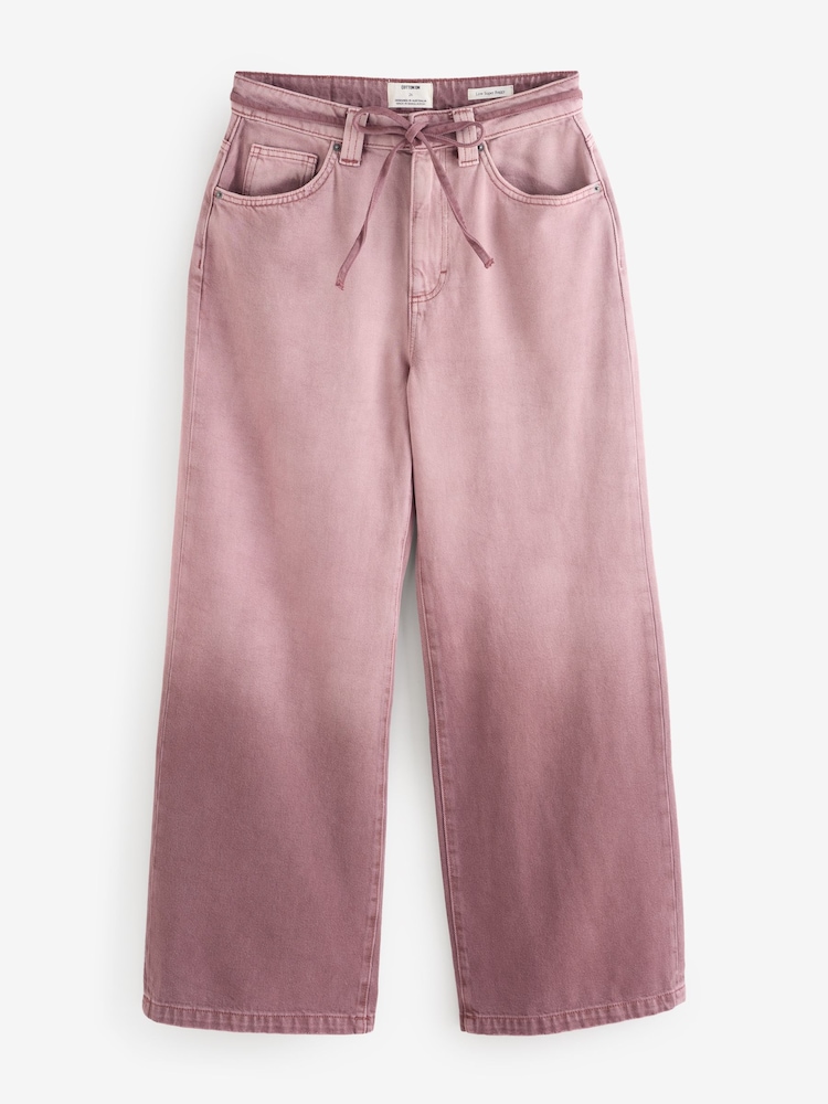 Rosa - Calça Jeans Super Baggy Cotton On Low - Imagem 1 de 1