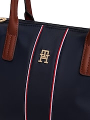 Tommy Hilfiger Blue Corporate Monogram Cross-Body Tote Bag - Image 4 of 5