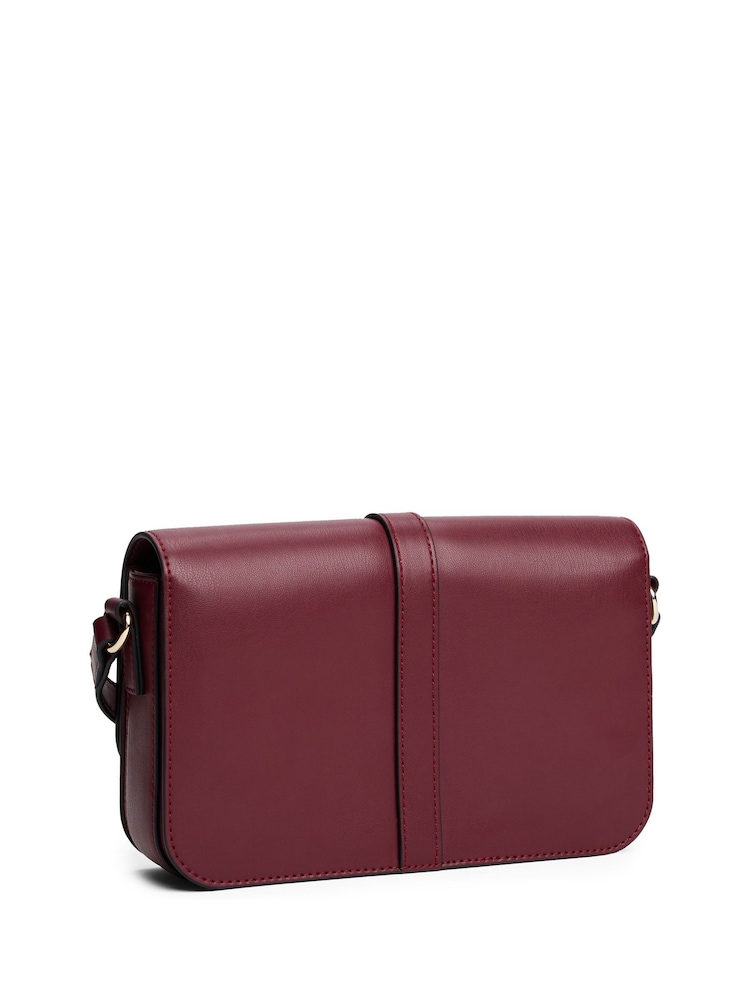 Tommy Hilfiger Red Flap Cross-Body Bag - Image 2 of 5 Tommy Hilfiger Red Flap Cross-Body Bag - Image 2 of 5