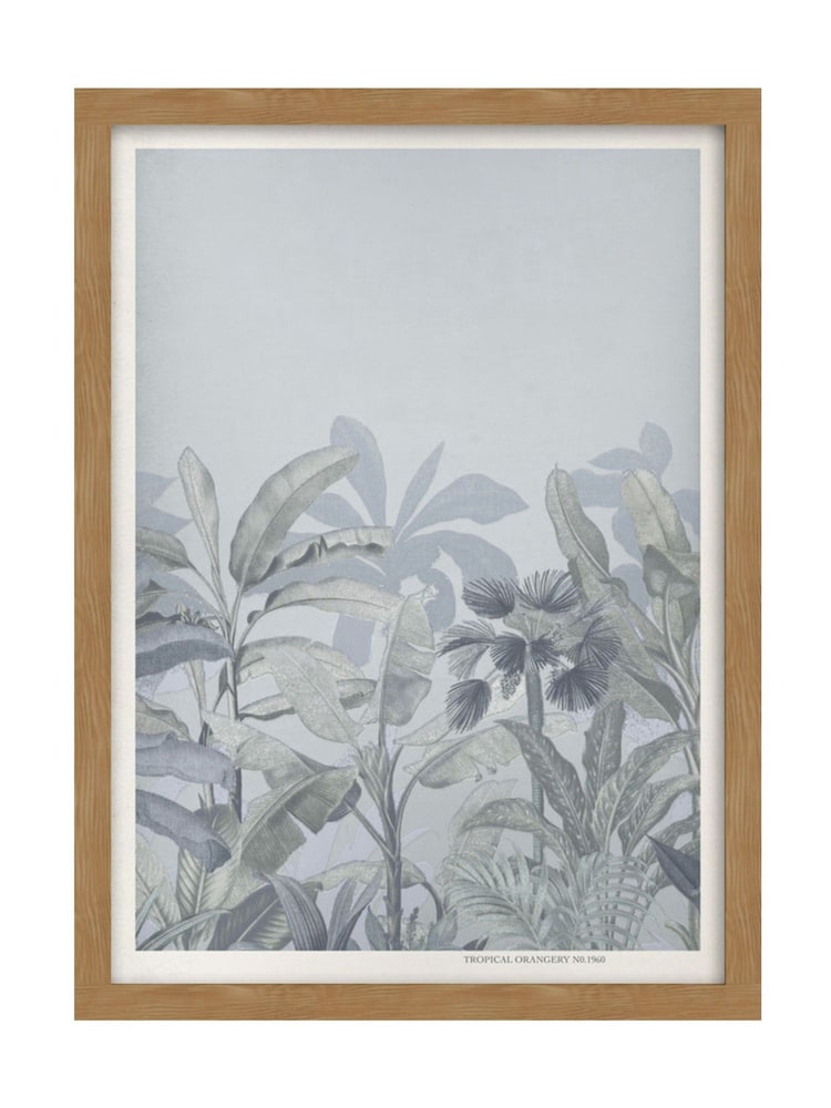 Graham & Brown Multicolour Congo Sky Blue Wood Frame - Image 2 of 4