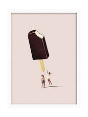 Graham & Brown Multicolour Love at First Bite Frame - Image 2 of 4