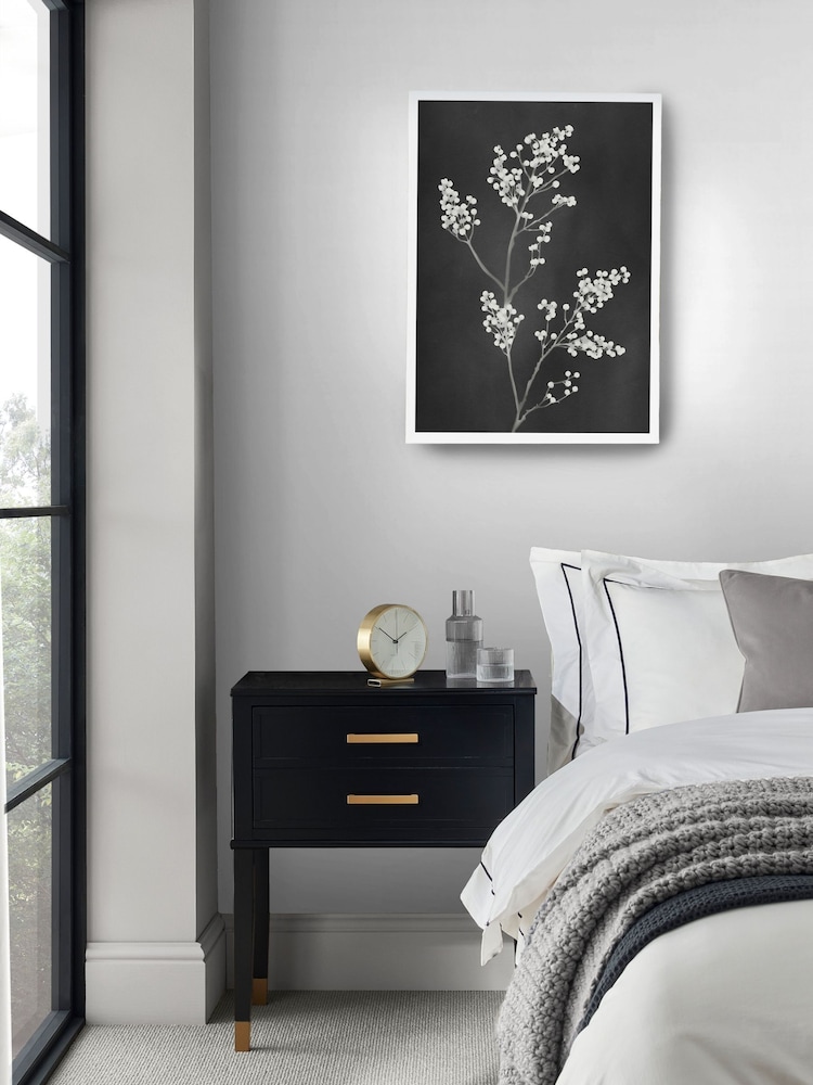 Graham & Brown Black Flower Press Frame - Image 1 of 4 Graham & Brown Black Flower Press Frame - Image 1 of 4