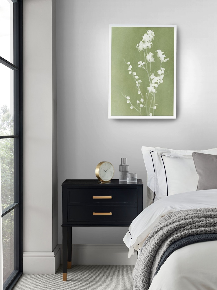 Graham & Brown Multicolour Flower Press Green White Frame - Image 1 of 4 Graham & Brown Multicolour Flower Press Green White Frame - Image 1 of 4