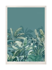 Graham & Brown Teal Congo Wood Frame - Image 4 of 4