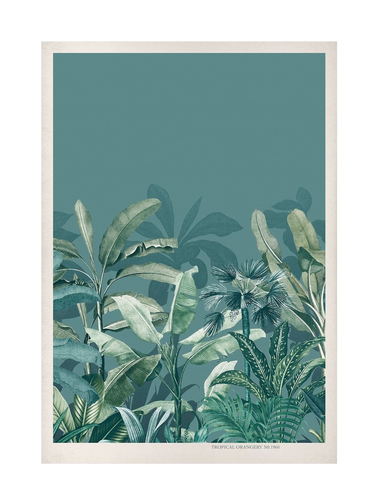 Graham & Brown Teal Congo Wood Frame - Image 4 of 4 Graham & Brown Teal Congo Wood Frame - Image 4 of 4