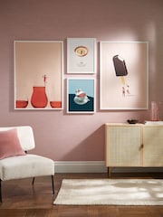 Graham & Brown Pink Love at First Bite Frame - Image 1 of 4