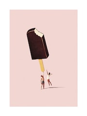 Graham & Brown Pink Love at First Bite Frame - Image 4 of 4