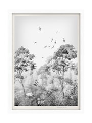 Graham & Brown Multicolour Grizedale Mono White Frame - Image 2 of 4