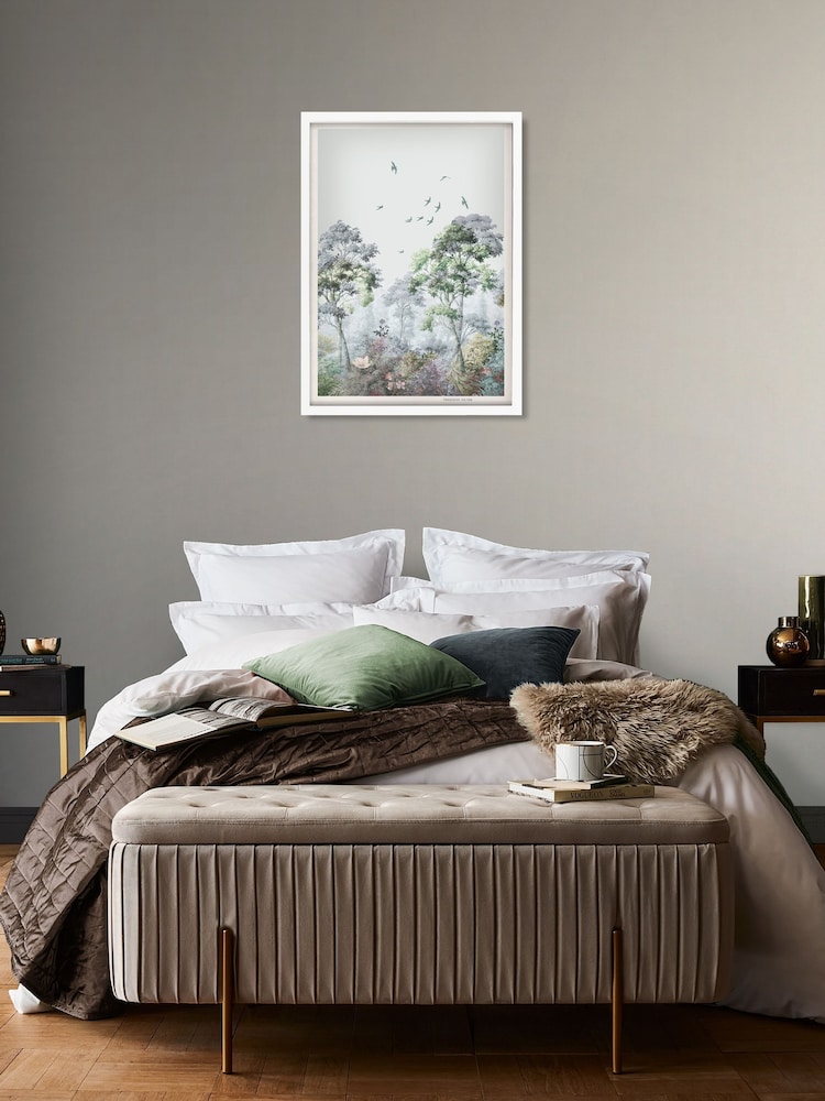 Graham & Brown Multicolour Grizedale Multicolour White Frame - Image 1 of 4 Graham & Brown Multicolour Grizedale Multicolour White Frame - Image 1 of 4