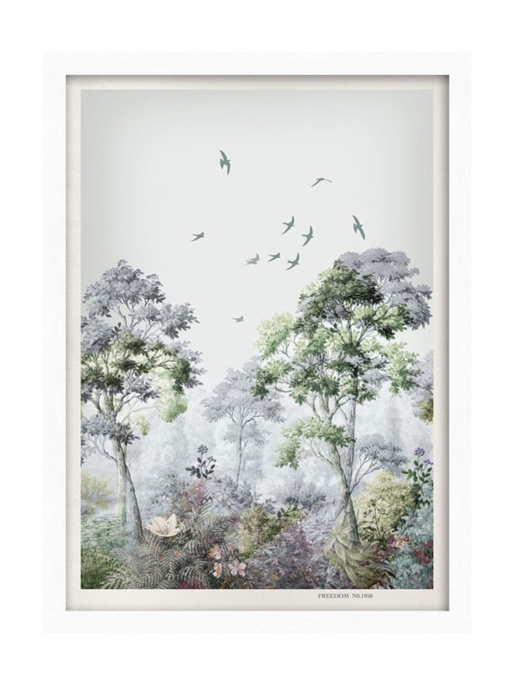 Graham & Brown Multicolour Grizedale Multicolour White Frame - Image 2 of 4 Graham & Brown Multicolour Grizedale Multicolour White Frame - Image 2 of 4