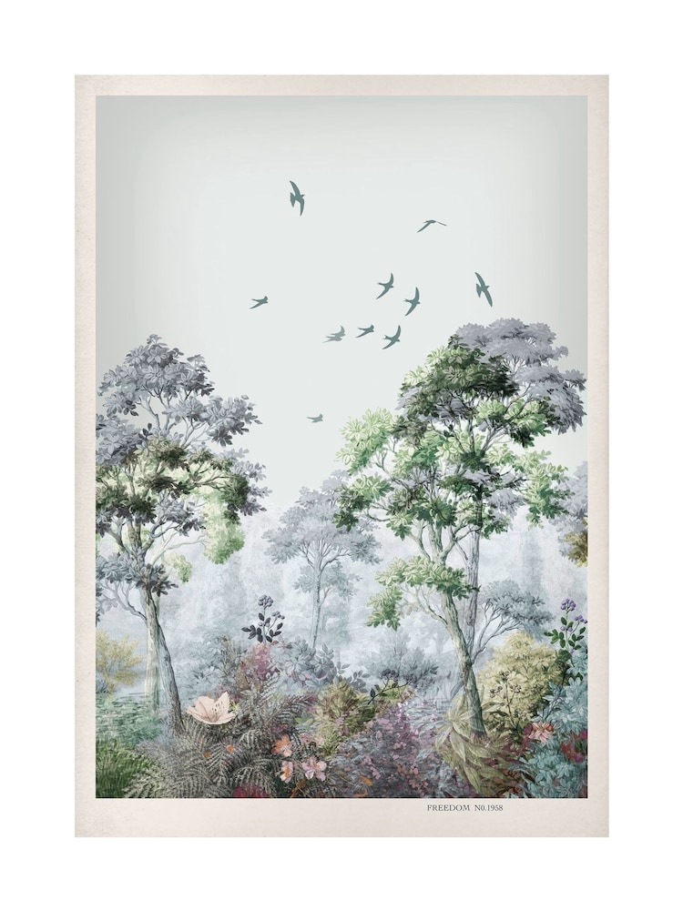 Graham & Brown Multicolour Grizedale Multicolour White Frame - Image 4 of 4 Graham & Brown Multicolour Grizedale Multicolour White Frame - Image 4 of 4