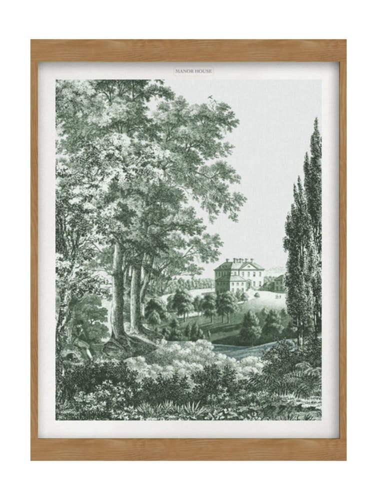 Graham & Brown Green Stately Manor Wood Frame - Image 2 of 4