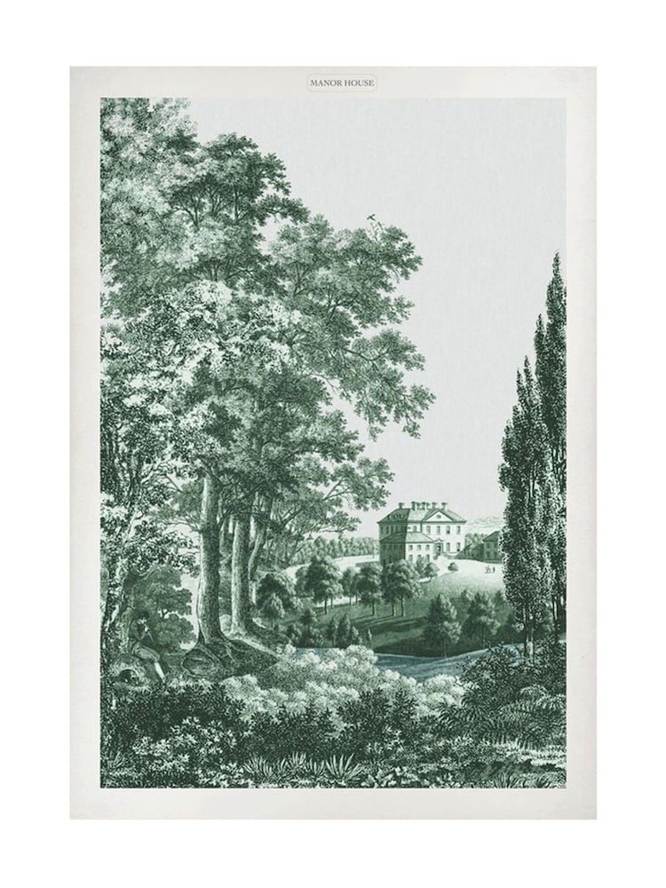 Graham & Brown Green Stately Manor Wood Frame - Image 4 of 4