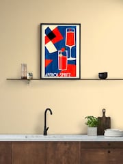 Graham & Brown Multicolour Aperol Spritz Black Frame - Image 1 of 4