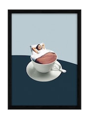 Graham & Brown Multicolour Morning Rituals Black Frame - Image 2 of 4